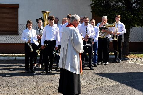 Uroczystość św. Floriana Orkiestra dętowa
